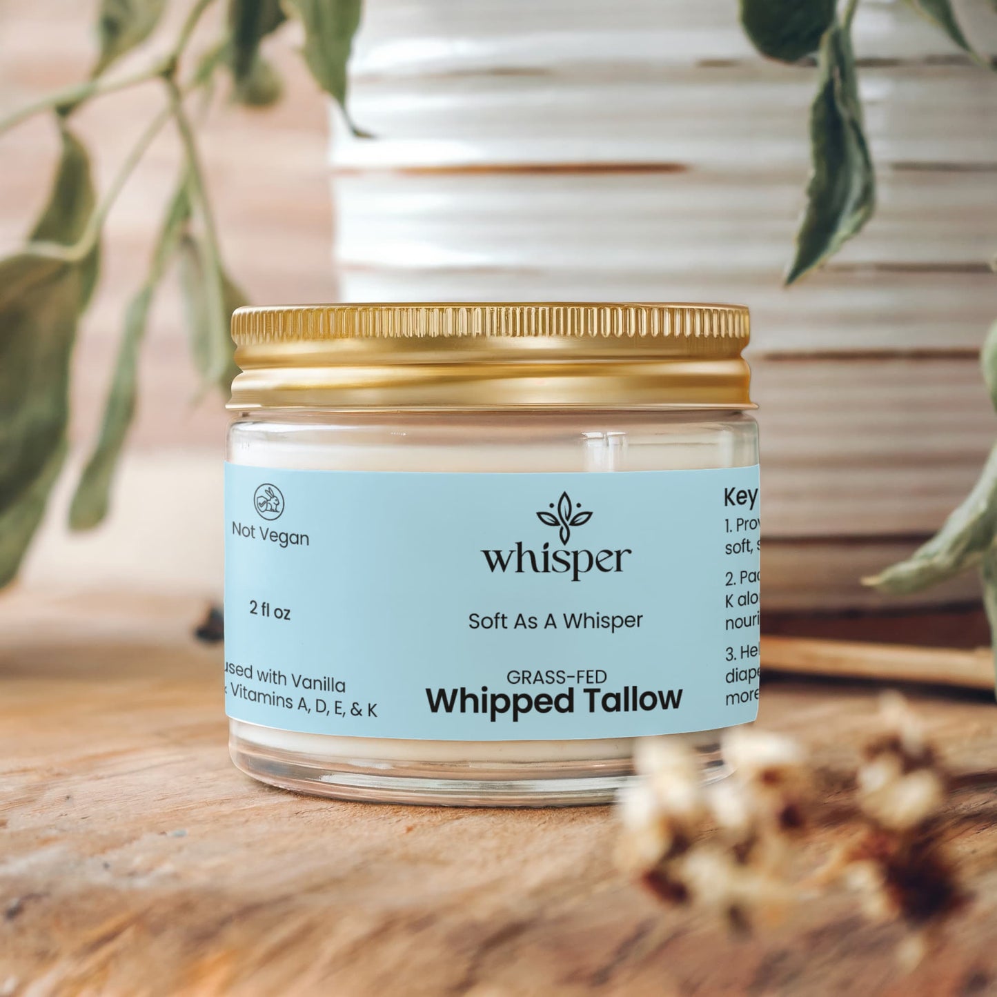 Grass-Fed Whipped Tallow